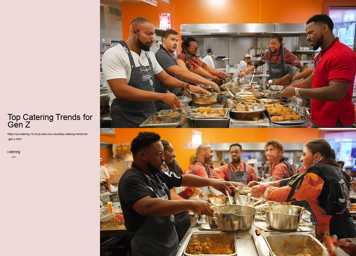 Top Catering Trends for Gen Z